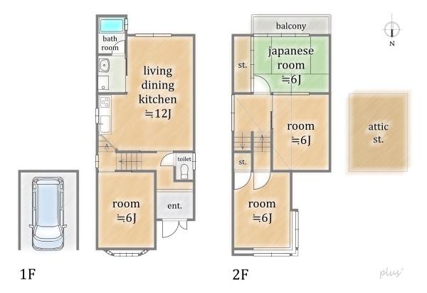 右京区嵯峨広沢南野町　中古戸建