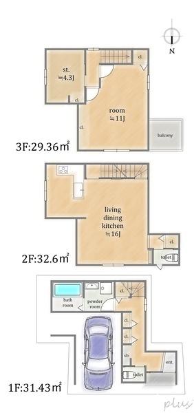 右京区太秦安井藤ノ木町　新築戸建