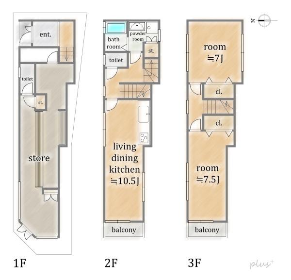 上京区裏築地町　店舗付中古戸建