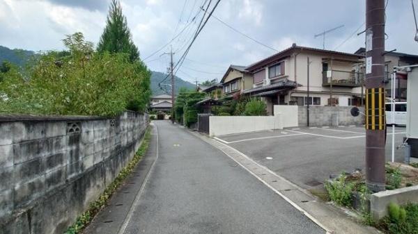 右京区嵯峨二尊院門前北中院町　売土地（建築条件無）