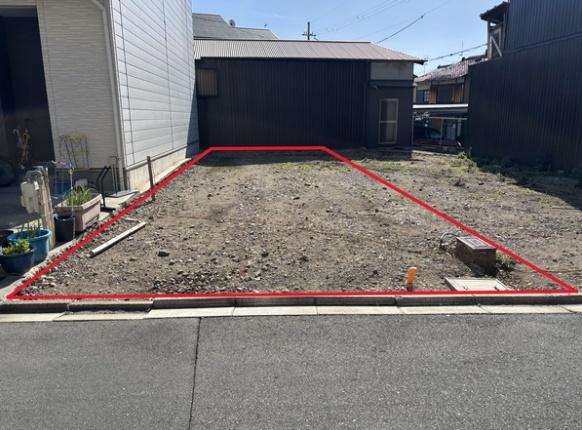 中京区西ノ京内畑町　売土地（建築条件無）