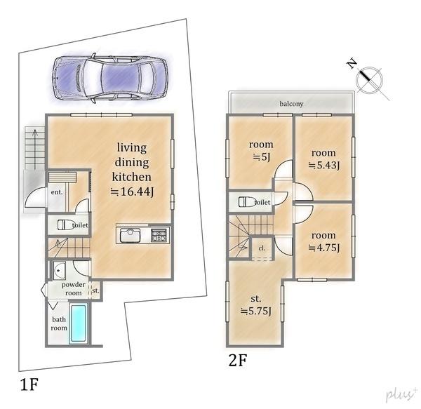 北区大宮玄琢北町　新築戸建
