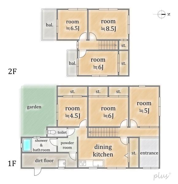 京都市右京区宇多野柴橋町の中古一戸建て