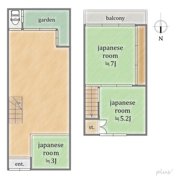 上京区中務町　中古テラス