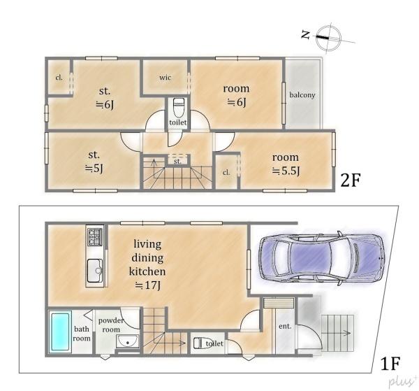 北区紫竹西北町　新築戸建
