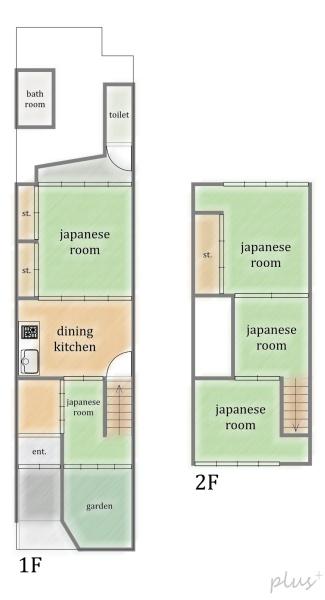 中京区西ノ京式部町　中古戸建