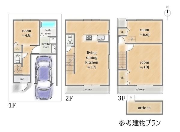 右京区太秦奥殿町　売土地（建築条件付）