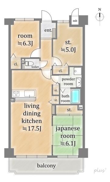 ライオンズマンション太秦第2