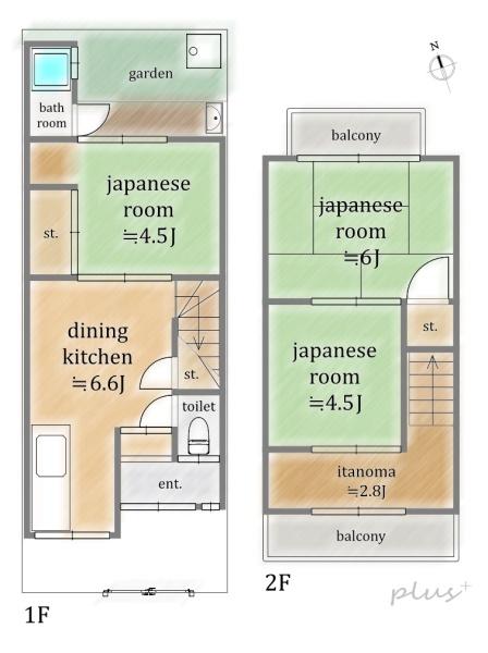 右京区太秦面影町　中古戸建