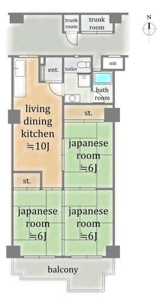 メガロコープ西陣A棟