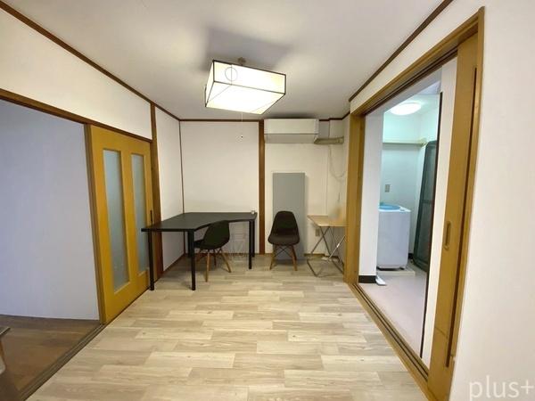 西京極の鉄骨テラス