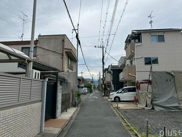 京都市北区紫竹上竹殿町の土地