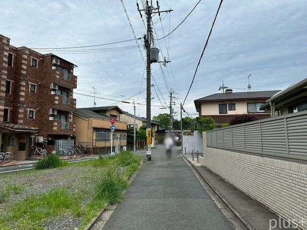 京都市北区紫竹上竹殿町の土地