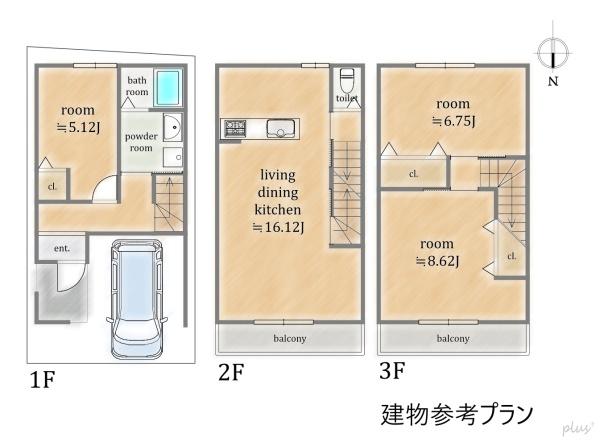 中京区壬生森町1号地　売土地（建築条件付）