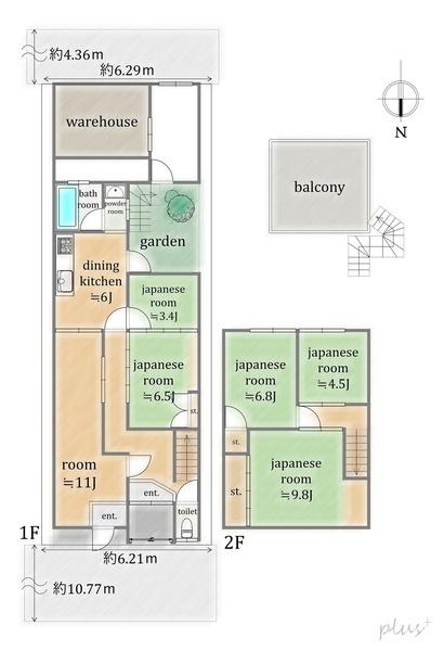 京都市右京区嵯峨釈迦堂門前裏柳町の中古一戸建て