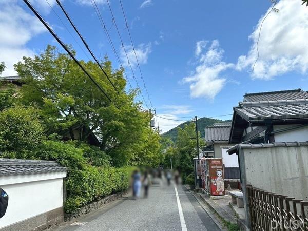 右京区嵯峨鳥居本小坂町　売土地（建築条件無）