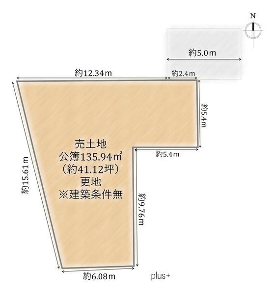 寺田北山田の土地
