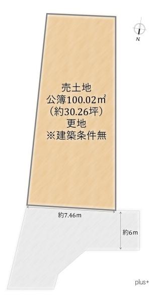 京都市右京区嵯峨大覚寺門前堂ノ前町の土地
