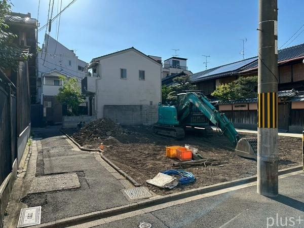 京都市上京区上御霊馬場町の土地