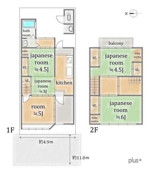 北区紫野門前町　中古戸建