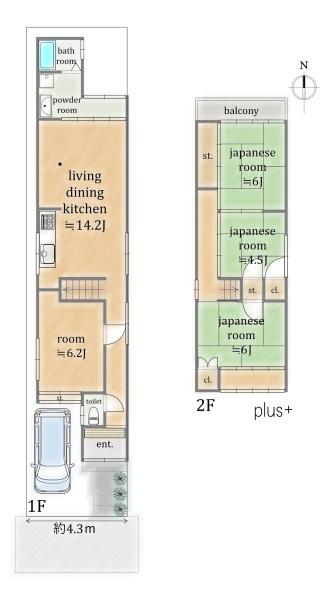 京都市北区鷹峯南鷹峯町の中古一戸建て