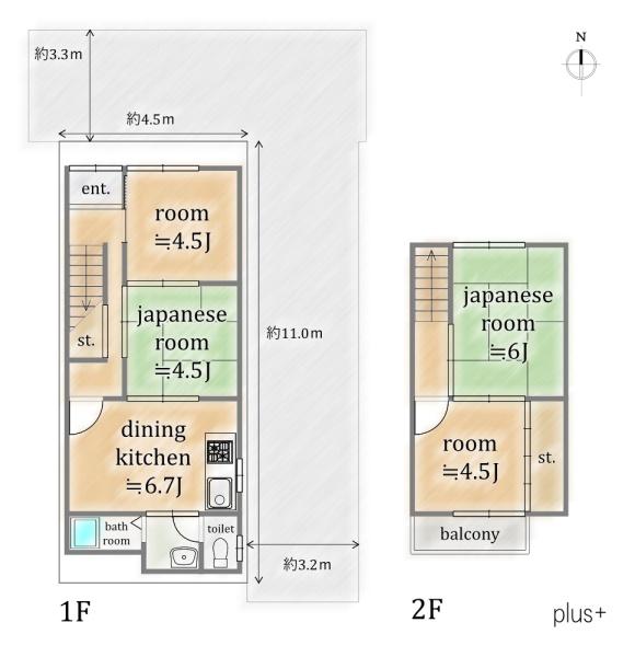 北区紫野南舟岡町　中古戸建