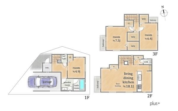 右京区西京極堤下町　新築戸建