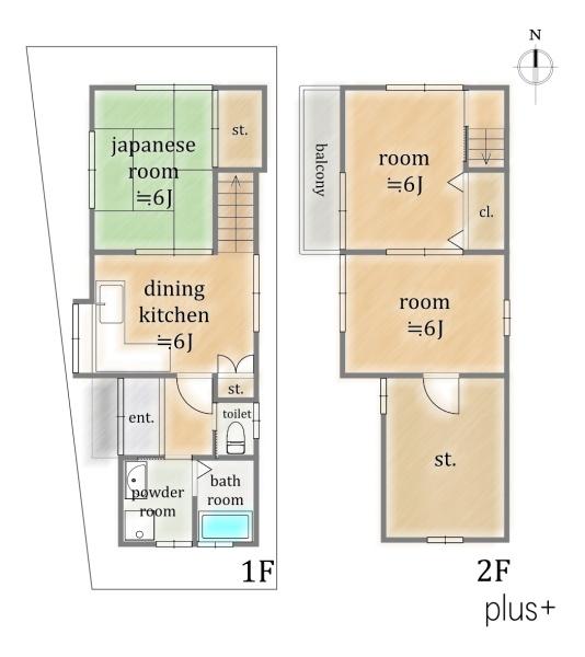 京都市右京区太秦安井西裏町の中古一戸建て