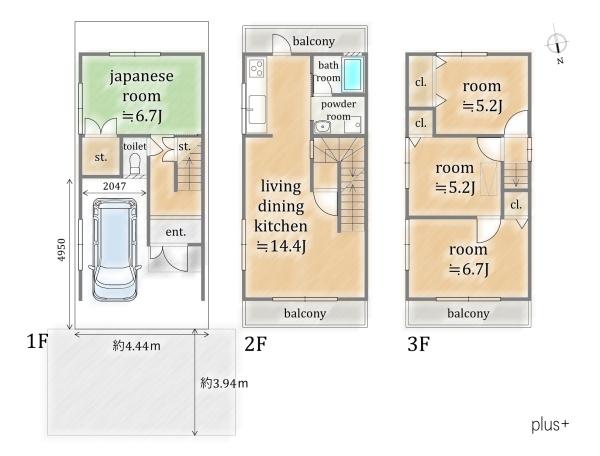 京都市下京区塗師屋町の中古一戸建て