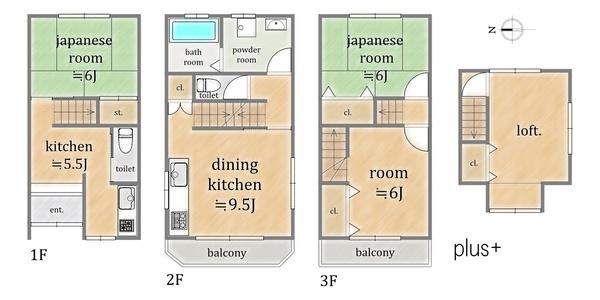中京区聚楽廻松下町　中古戸建