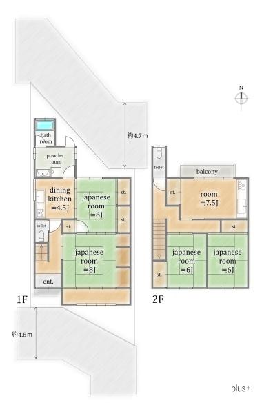 京都市北区衣笠開キ町の中古一戸建て