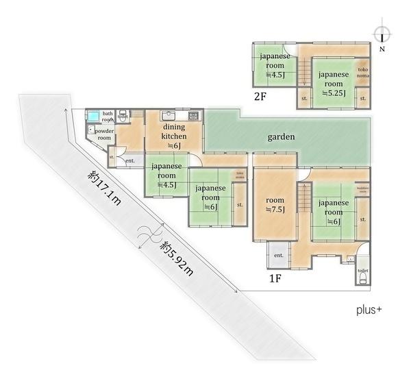 京都市北区衣笠街道町の中古一戸建て