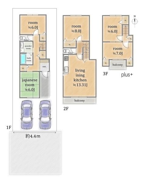 北区北野西白梅町　中古戸建