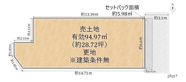 京都市右京区太秦安井西裏町の土地