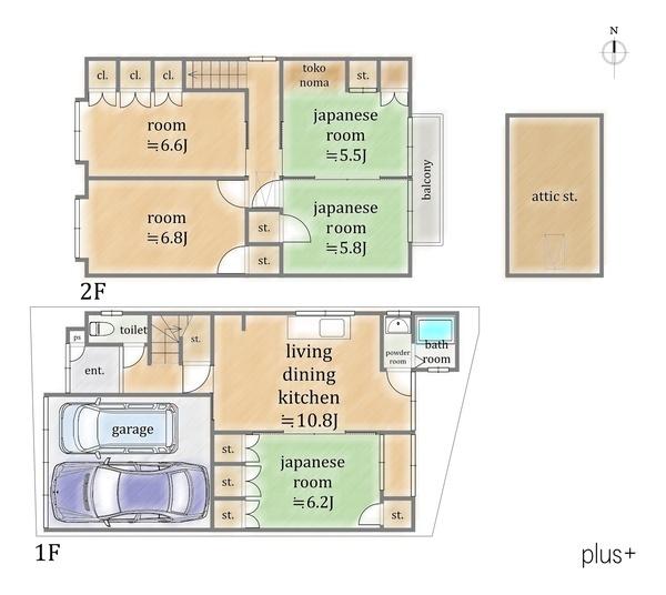 中京区聚楽廻西町　中古戸建