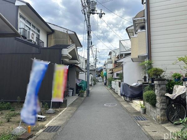 京都市右京区太秦桂ケ原町の土地
