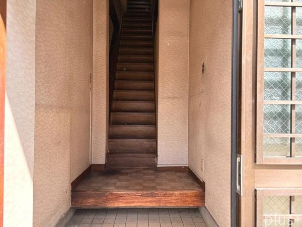 西本願寺南　七条通りに面する鉄骨ビル