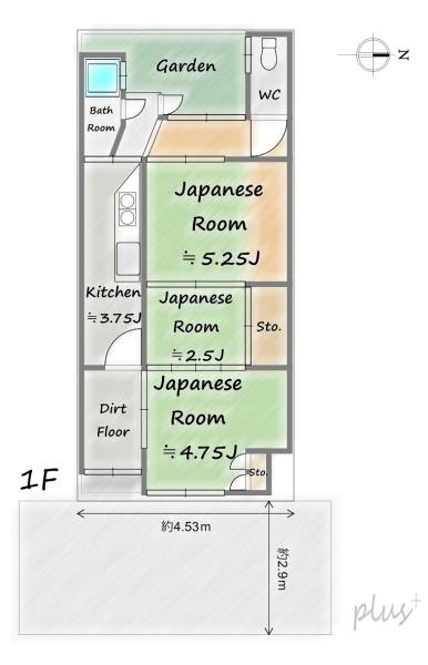 京都市右京区西院四条畑町の中古一戸建て