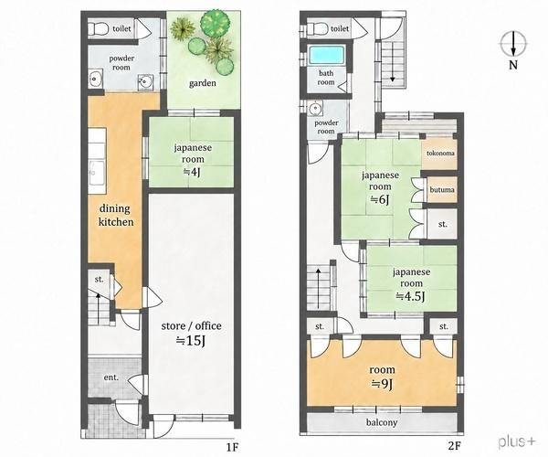 上京区橋西二町目　店舗付中古戸建