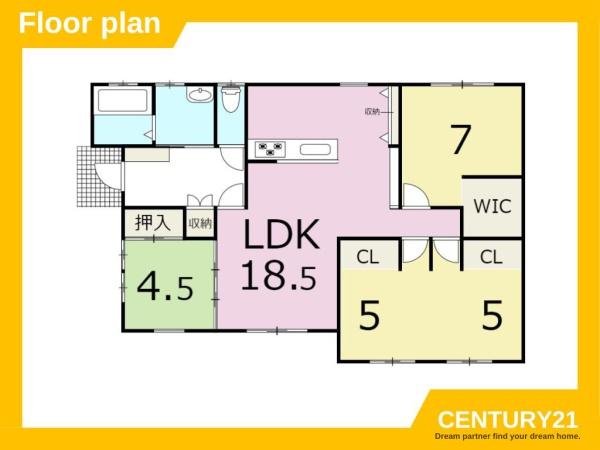 久留米市高良内町　C号棟　全3棟