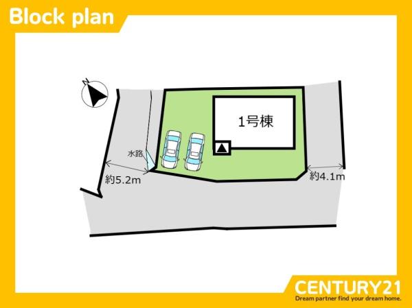 南区花畑3丁目4期 1号棟 全1棟(区画図)