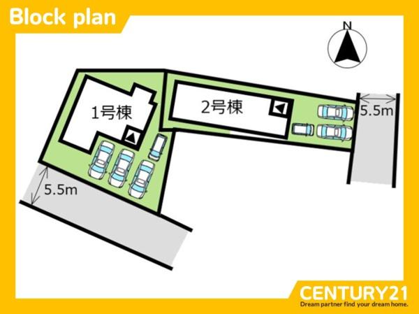 鳥栖市土井町1期　2号棟　全2棟