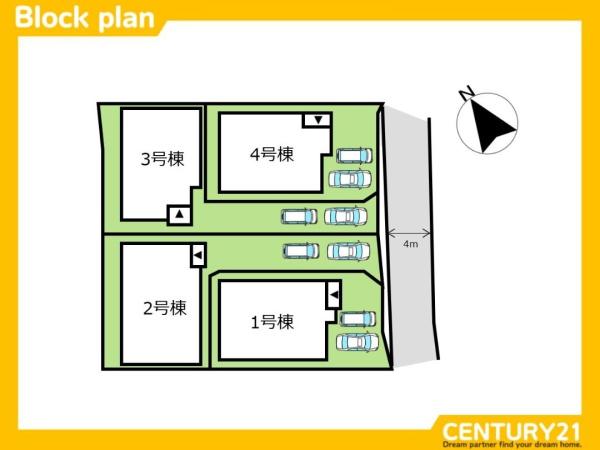 城南区樋井川7丁目2期　3号棟　全4棟