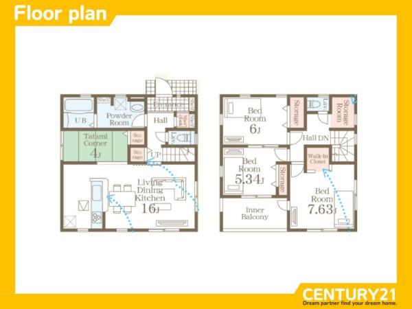 久留米市白山町第四　2号棟　全3棟