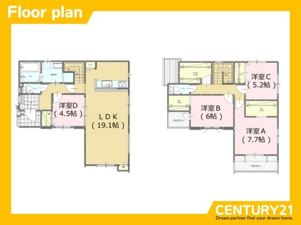 早良区小田部3丁目4期 全1棟(間取り)