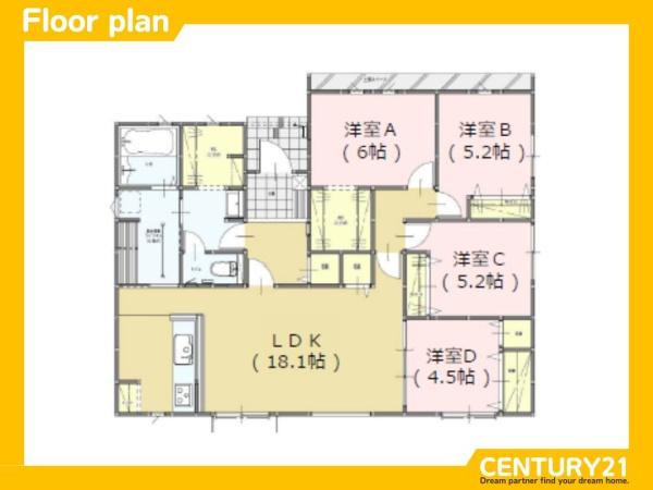 那珂川市東隈1丁目1期　全1棟