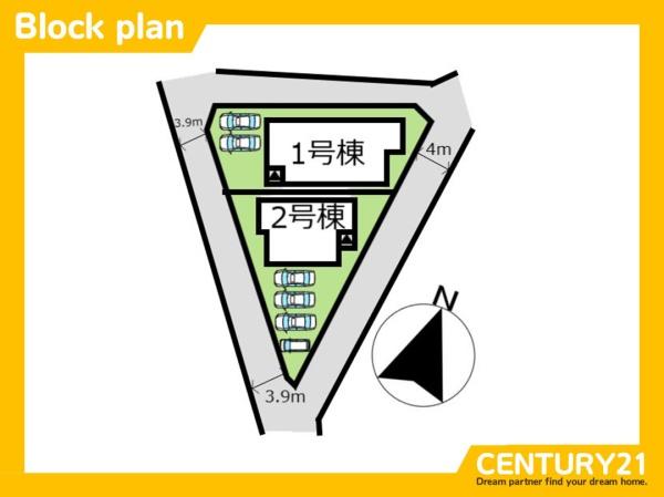 宇美町障子岳6丁目1期　1号棟　全2棟
