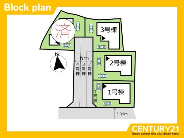 南区五十川2丁目第1　3号棟　全4棟