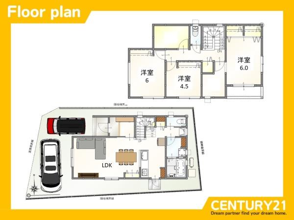 春日市若葉台西1丁目　1号棟　全3棟