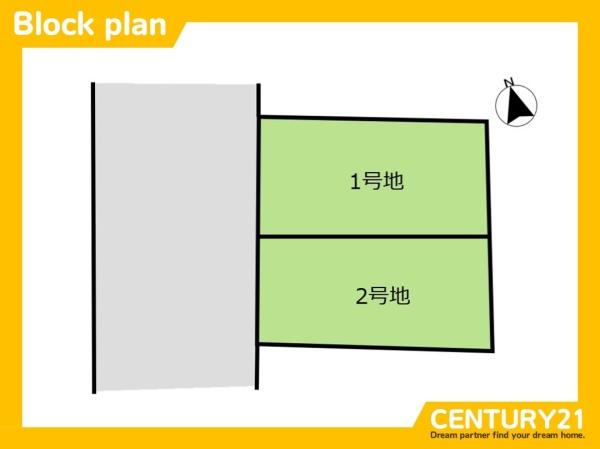 太宰府市都府楼南3丁目 2号棟 全2棟(区画図)